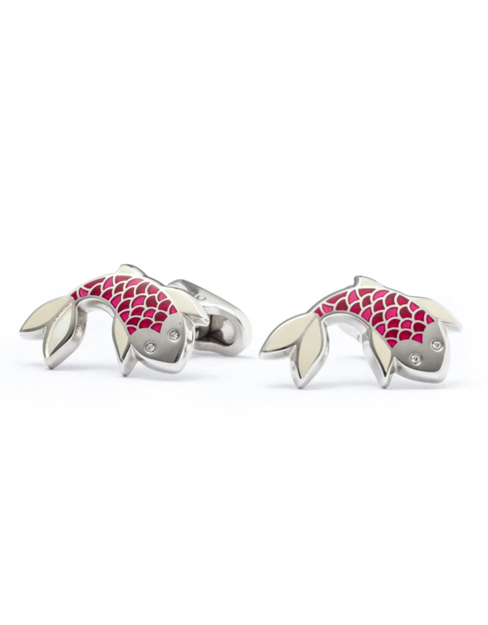 Carpa – Fish Shaped Cufflinks<Forzieri Online