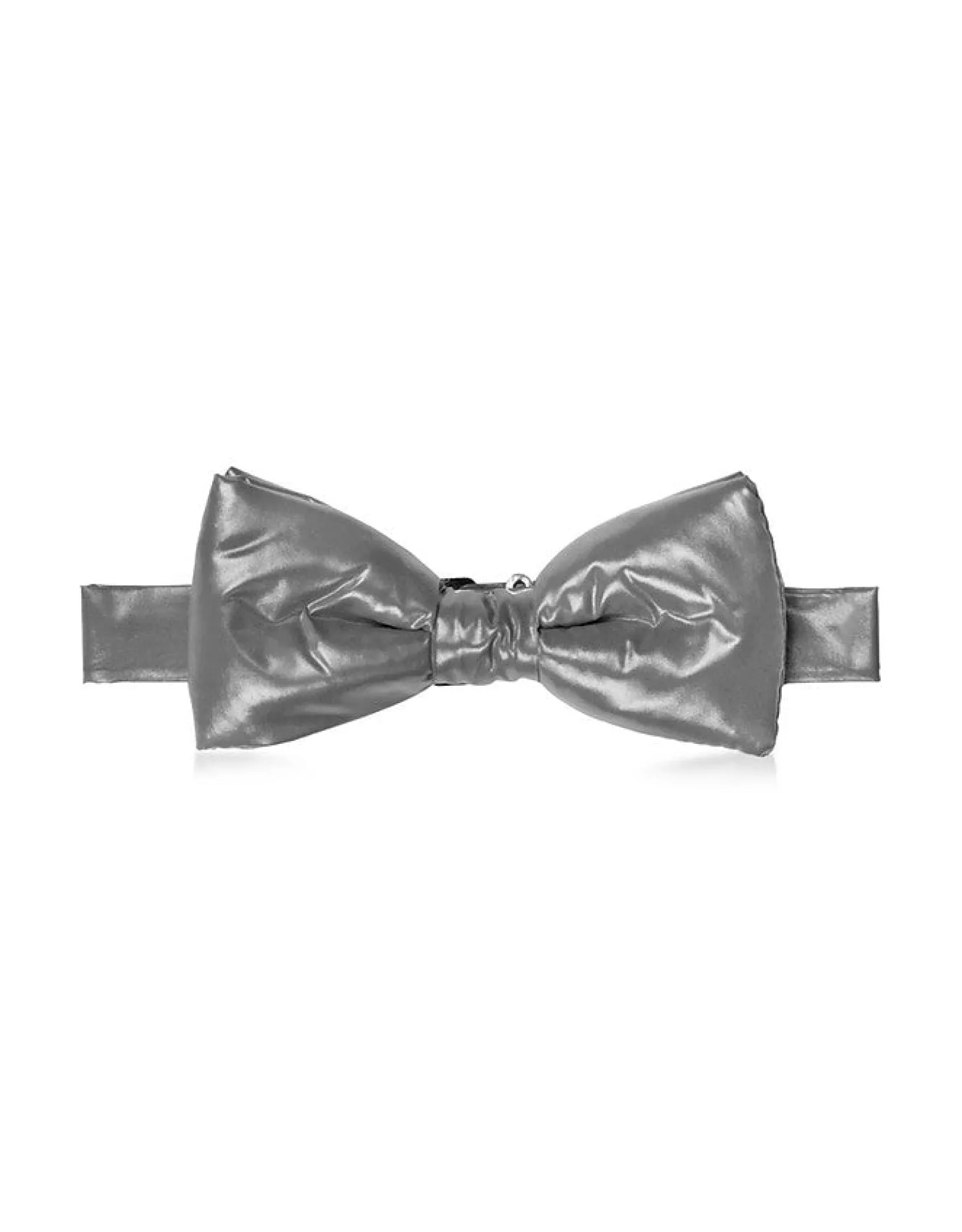 Dark Gray Nylon Puffer Bow Tie<Forzieri Flash Sale