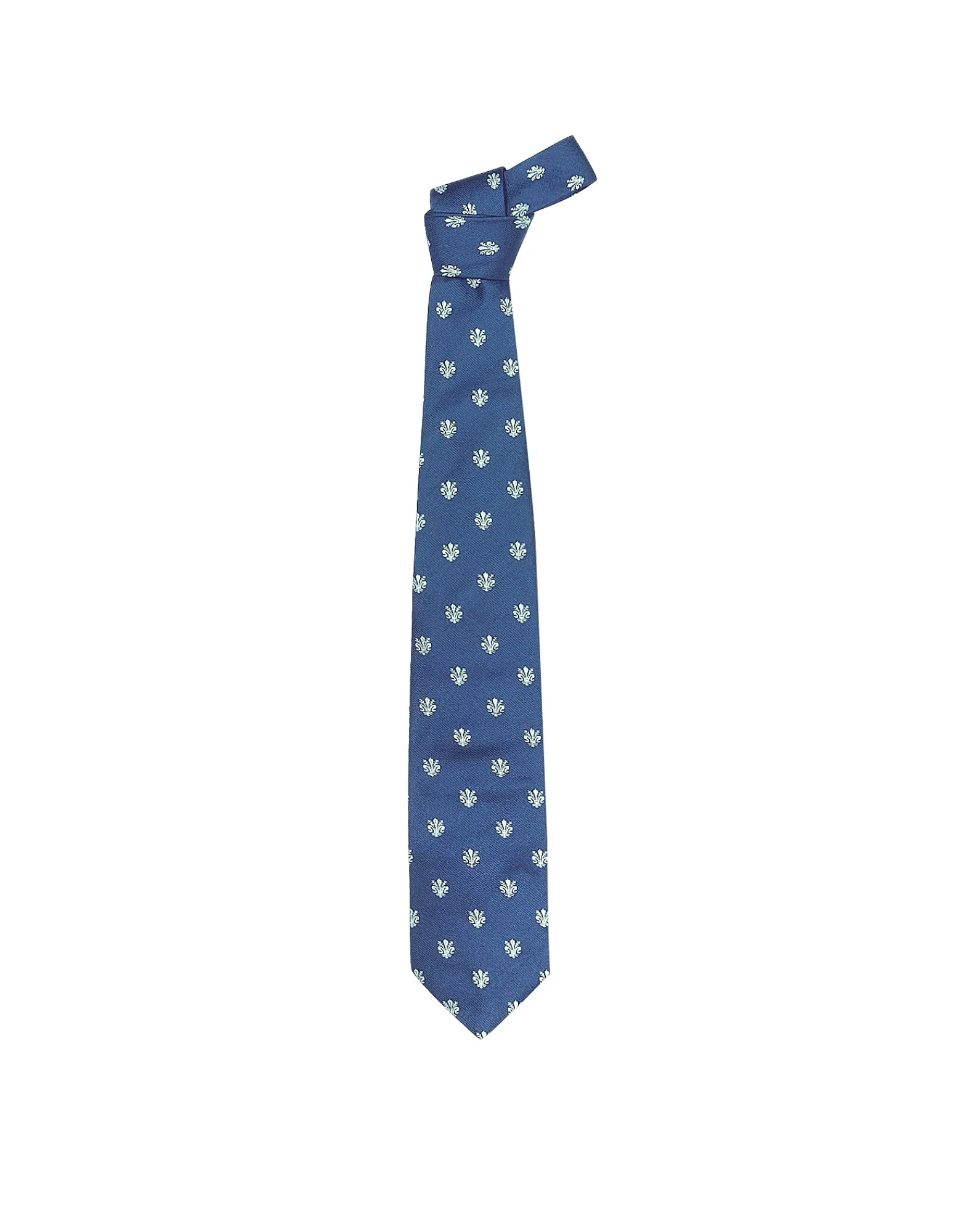 Gold Line - Florentine Fleurs-de-Lis Woven Silk Tie<Forzieri Sale