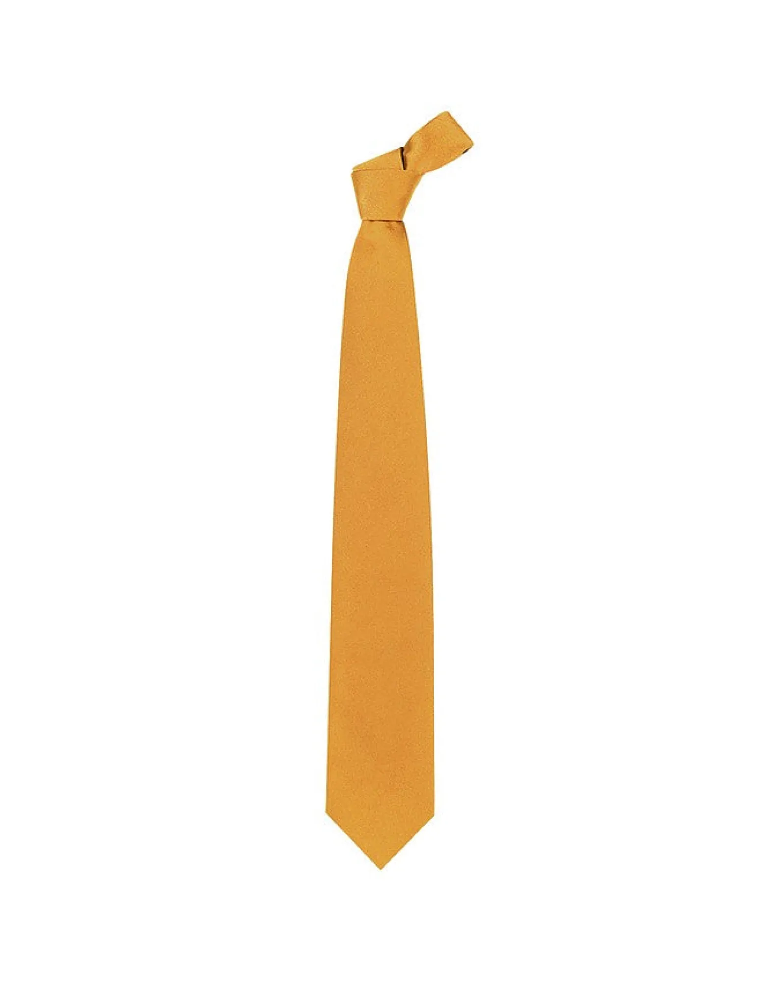 Gold Solid Silk Tie<Forzieri Best