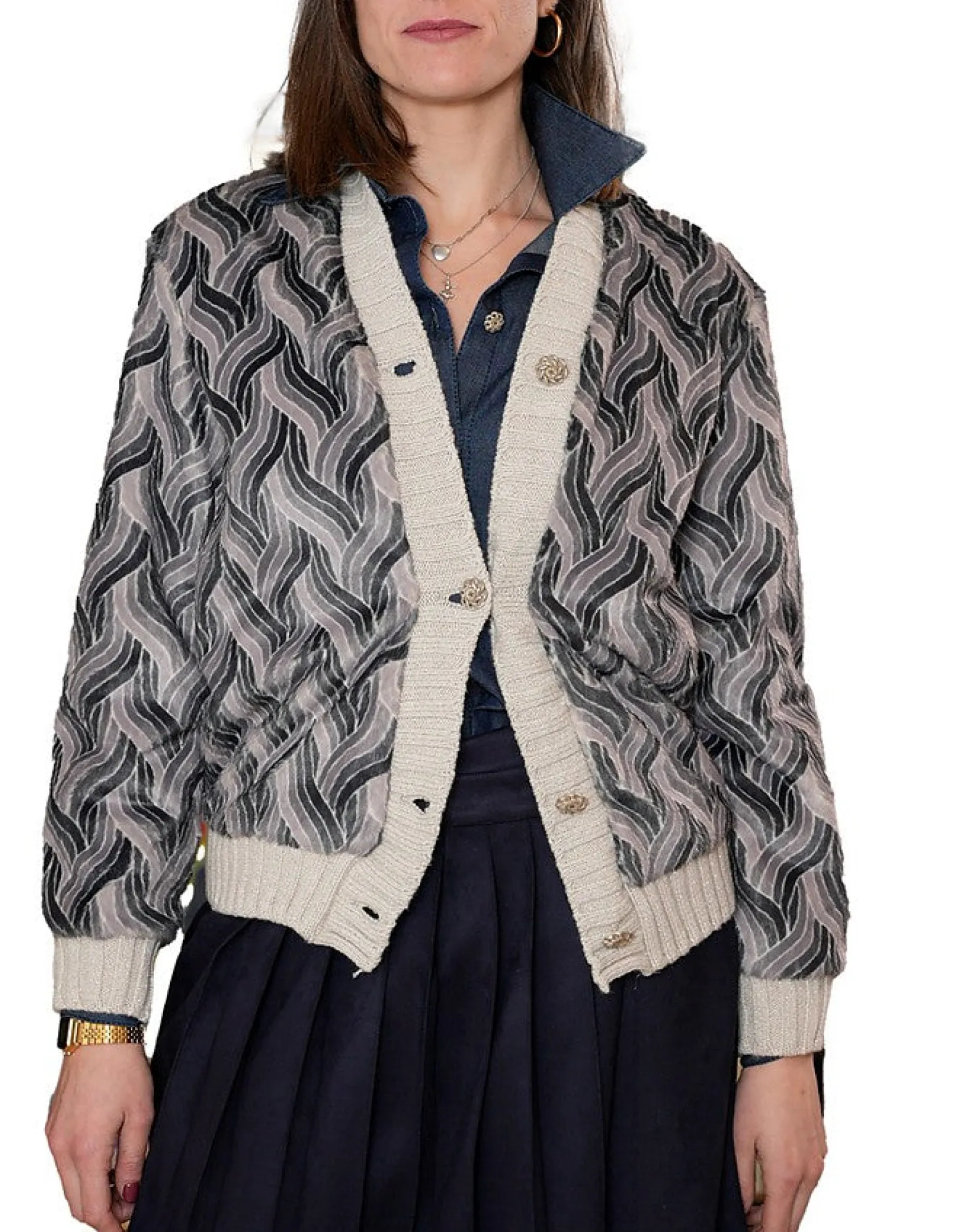 LA FABRIQUE - Julienne Faux Fur Cardigan<Forzieri Best Sale