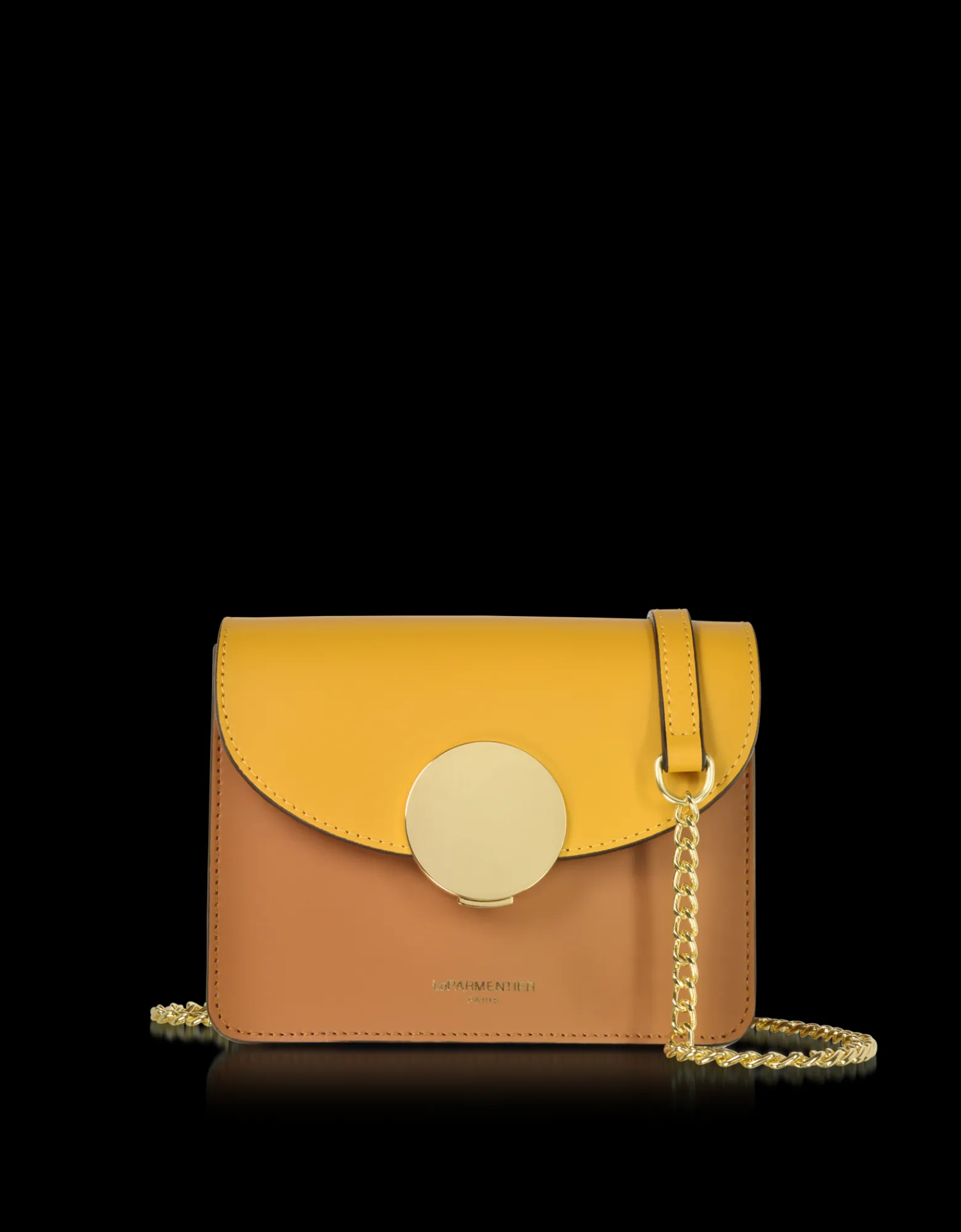 LE PARMENTIER - New Ondina Mini Color Block Shoulder Bag<Forzieri New