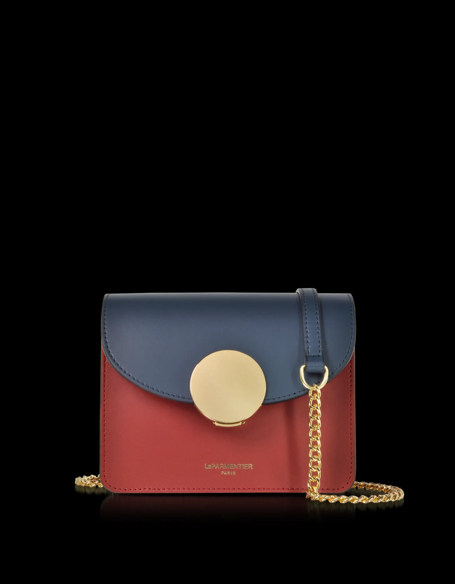 LE PARMENTIER - New Ondina Mini Color Block Shoulder Bag<Forzieri Flash Sale