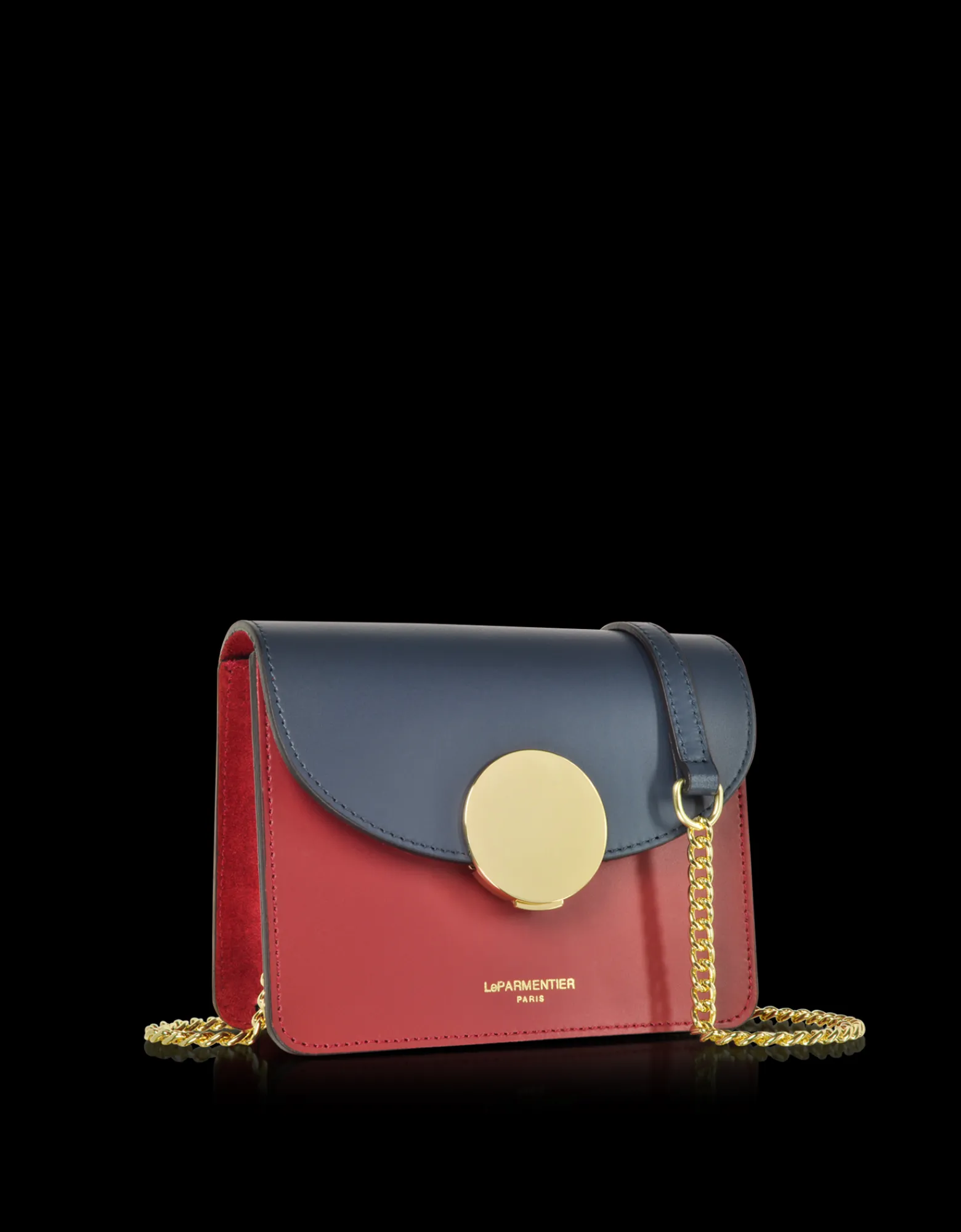 LE PARMENTIER - New Ondina Mini Color Block Shoulder Bag<Forzieri Flash Sale