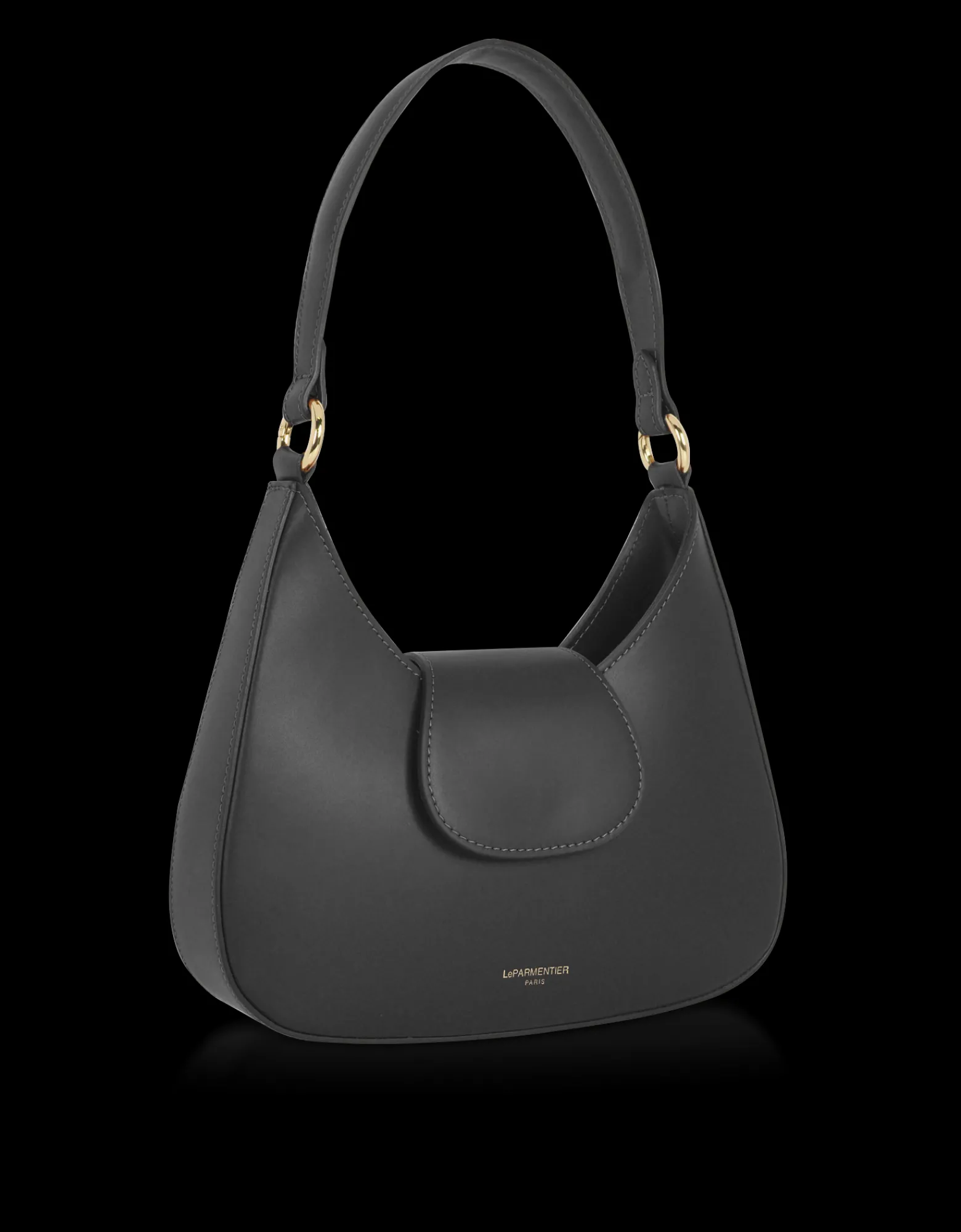 LE PARMENTIER - Obolo Leather Shoulder Bag<Forzieri Shop