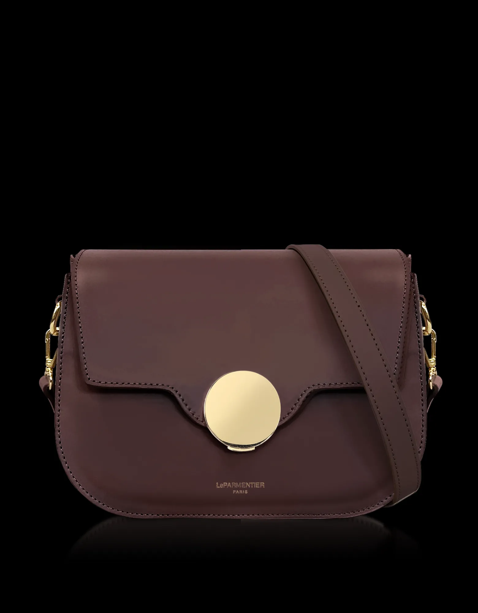 LE PARMENTIER - San Pedro Leather Shoulder Bag<Forzieri Best