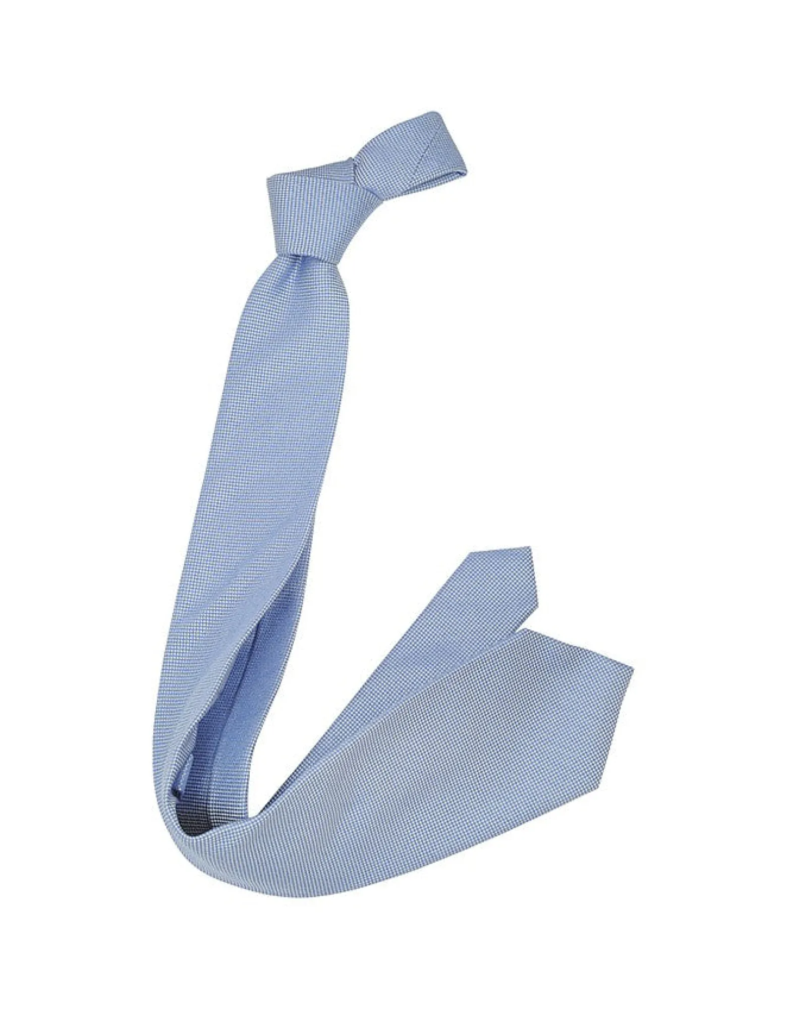 Light Blue Woven Silk Tie<Forzieri Online