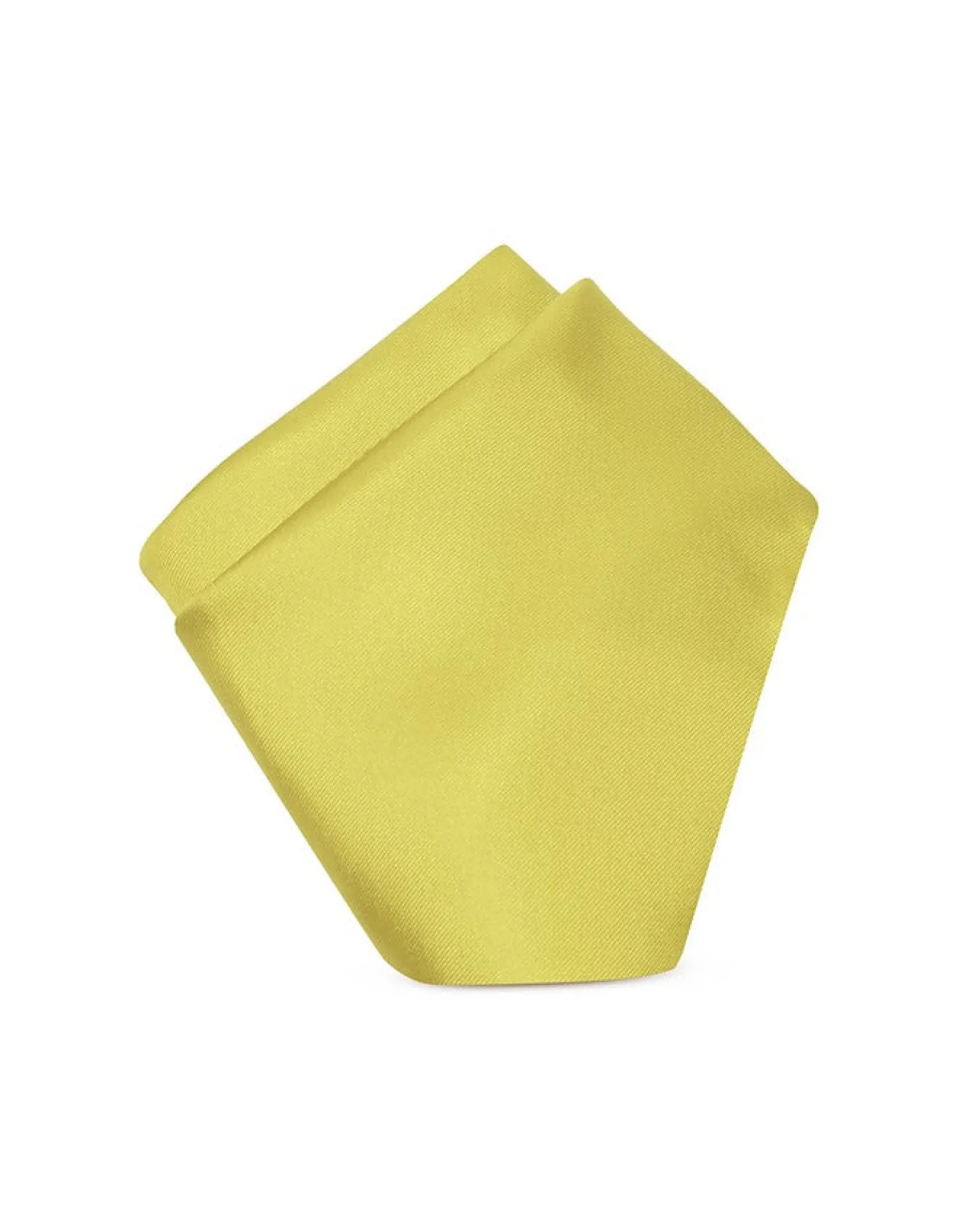 Pale Green Solid Silk Pocket Square<Forzieri Online