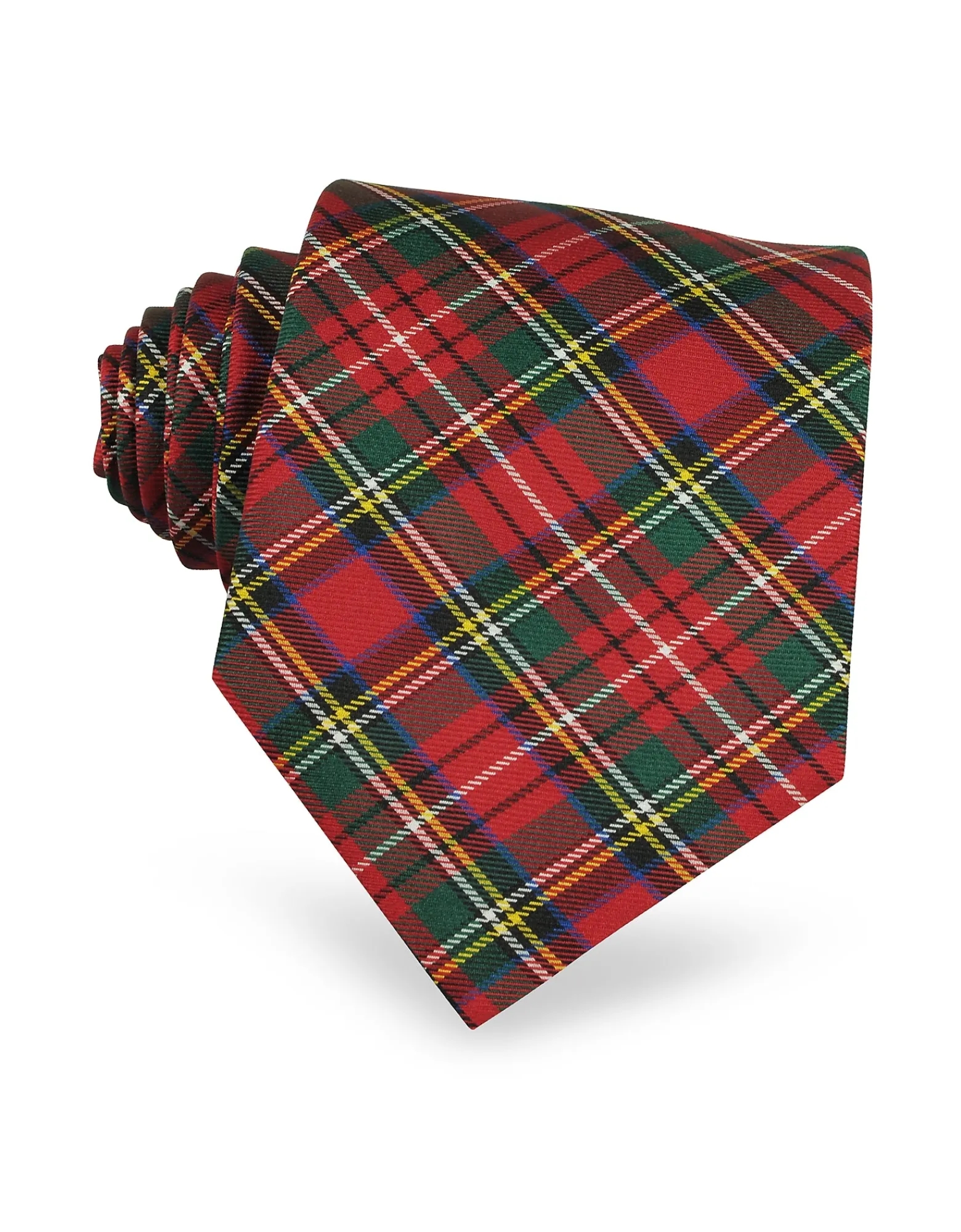 Plaid Silk Tie<Forzieri Clearance