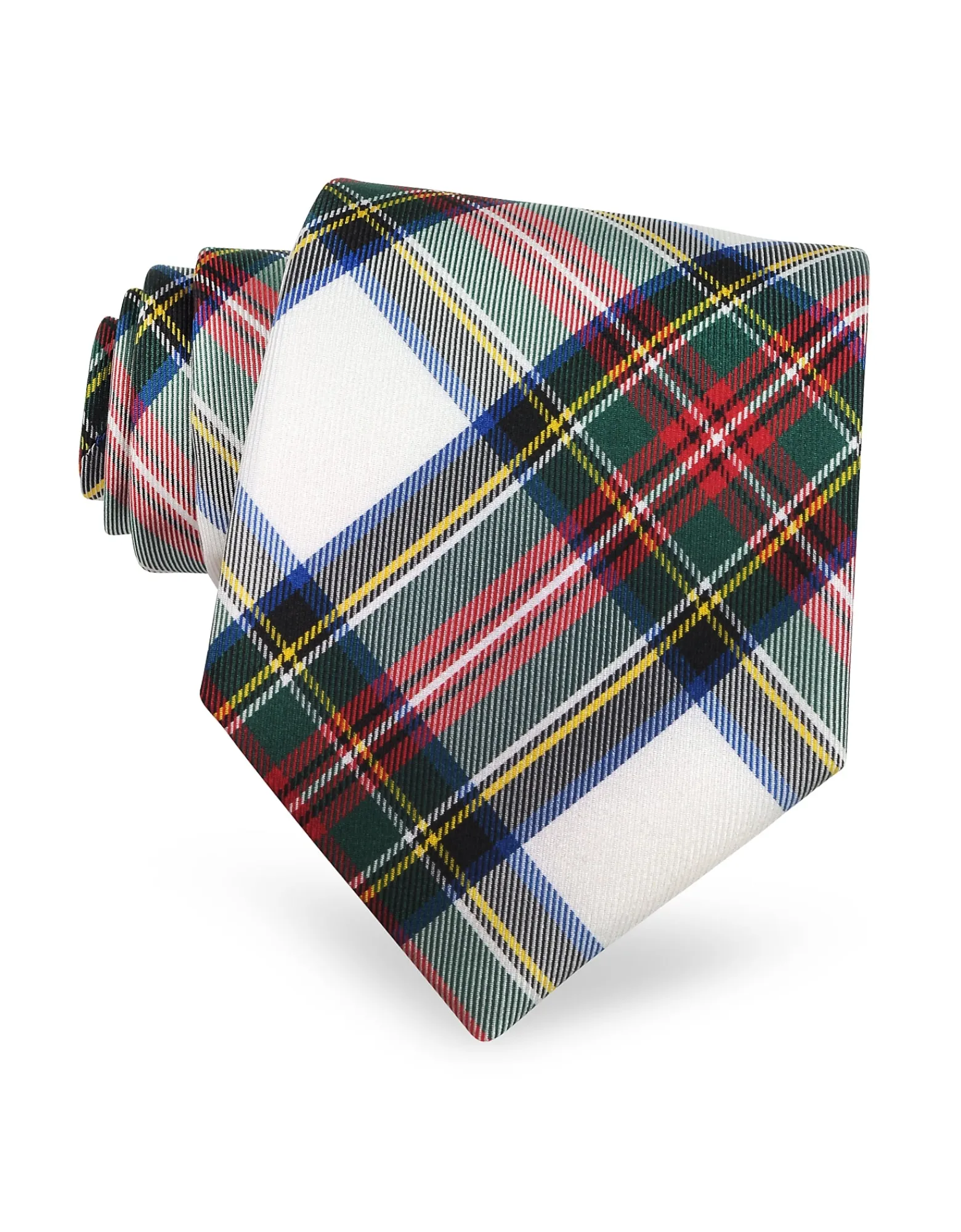 Plaid Silk Tie<Forzieri Clearance