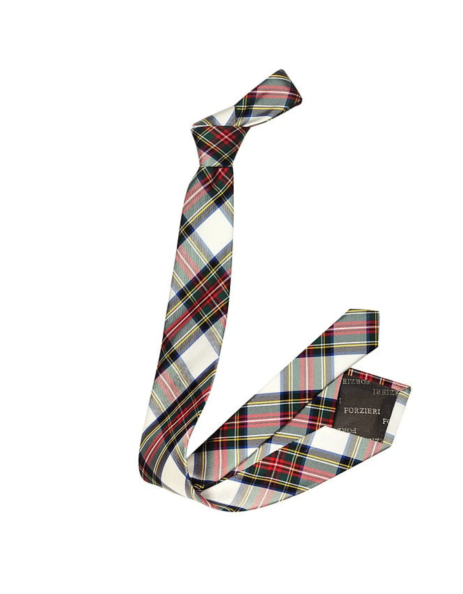 Plaid Silk Tie<Forzieri Clearance