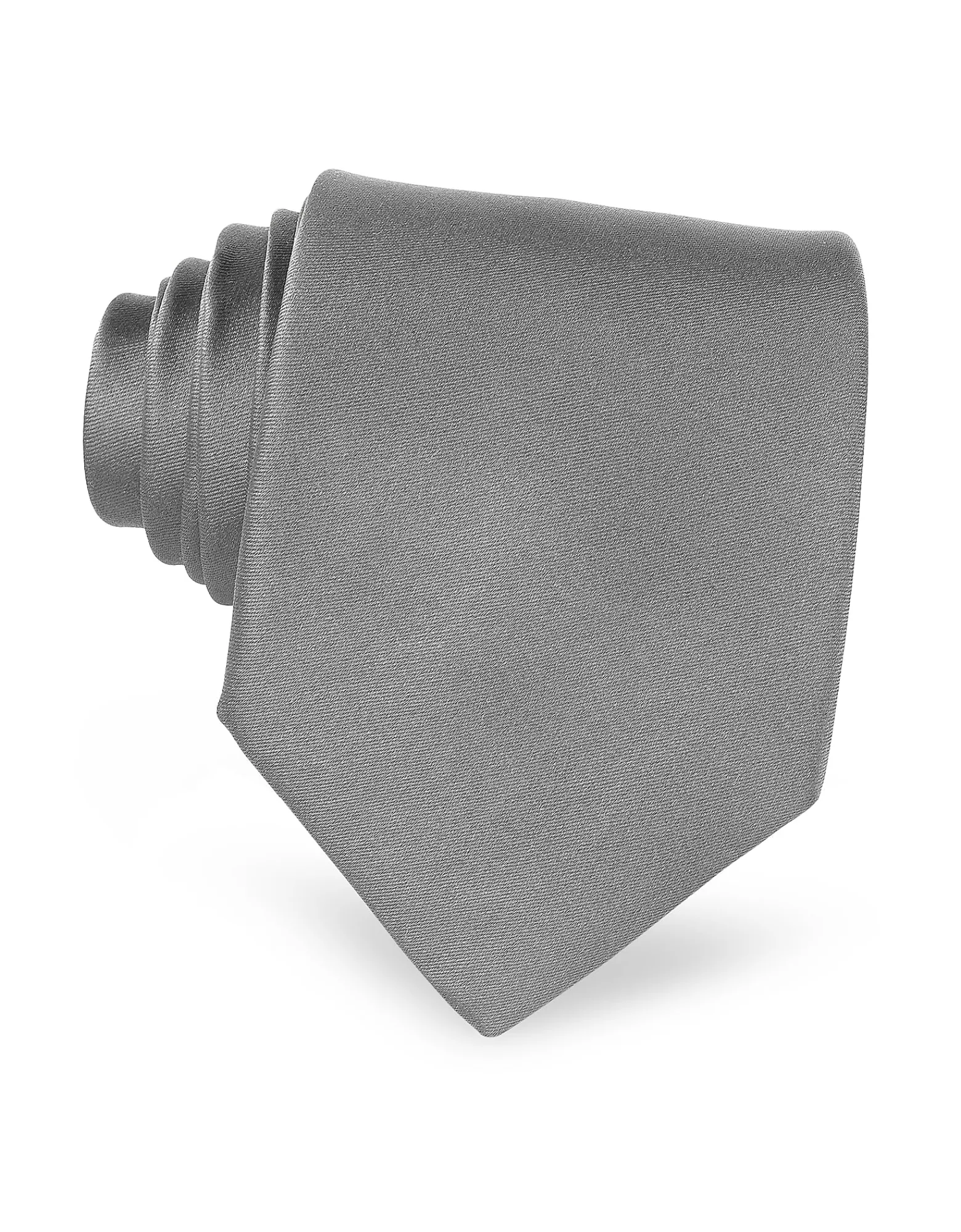 Twill Silk Solid Men's Tie<Forzieri Discount